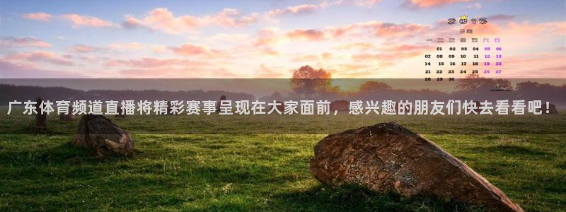 广东体育频道直播将精彩赛事呈现在大家面前，感兴趣的朋友们快去看看吧！